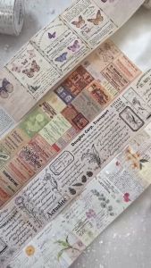 bloomingyourdays Washi tape selotip gambar vintage dekorasi scrapbook album jurnal journal retro tape