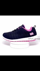 FIURI - ANDO - REBECCA PLANO 33-40 HITAM PINK - SEPATU SNEAKERS SPORT KANVAS SOL KARET ANAK PEREMPUAN - SEPATU KETS FASHION TRENDY WANITA DEWASA - SEPATU OLAHRAGA LARI FITNES SENAM KERJA KULIAH BERTALI CEWEK MURAH PROMO DISKON BONUS KAOS KAKI