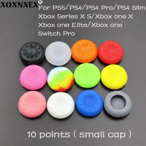 Colorful Rubber Silicone Cap Stick Grips Cover For PS4 PS5 Xbox One/Series X S/ Switch Pro Controller Joystick Thumb Stick Caps