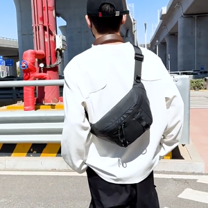 Famenr【พร้อมส่ง】กระเป๋าคาดอก กระเป๋าสะพายไหล่ สําหรับผู้ชาย กระเป๋าคาดอกผู้ชาย