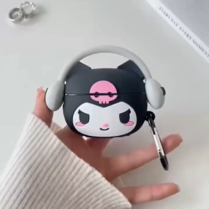 Casing Airpods 4 Motif Karakter 3D Case Pelindung Earphone Silikon Motif Karakter Lucu Full Cover AH146