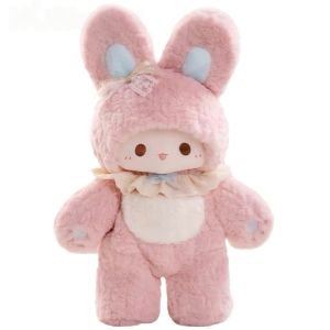 GUAIBUDIAN | Cute Pink Rabbit Plush Toy