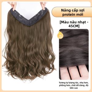 JUZITING | Tóc Giả Tự Nhiên Đầy Đặn và Gợn Sóng