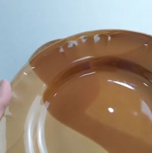 จาน จานก้นลึก 8นิ้ว จานเซรามิก (แพ็ค 12ใบ) เข้าไมโครเวฟได้