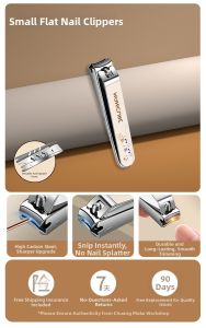Cute Non-splatter Nail Clipper Set