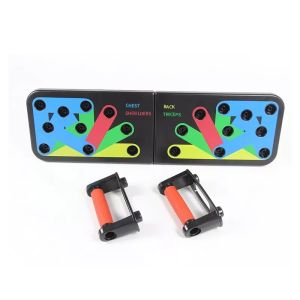 K.1 set High quality push up exercise combination board 12 in 1 System Push up Body Building Push Up Rack Board Fitness Comprehensive Exercise Workout Training