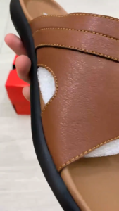 kickers sandal kulit pria kode 020 sendal slop pria sol karet anti slip kuat awet