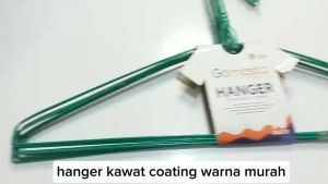 Hanger Baju Kawat Warna Isi 10Pcs Gantungan Baju Murah