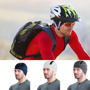 Cooling Cycling Cap Sweat Wicking Quick Dry Motorcycle Helmet Liner Breathable Mesh Sun Protection Running Skull Bicycle Hat