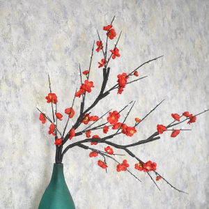 High-End Simulation Plum Blossom Flowers for Living Room Dining Table Decorations Chinese Style Artificial Plum Branches