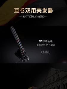 China Shipping [2025] New Product Manufacturer New Model 220V Electric Hair Straightener & 110V Hair Straightener Clip: Non-Damaging Negative Ion Straightening Curling Iron Export 317