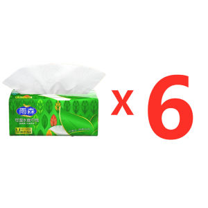 Rain Forest Wet Wipe Tissue Paper Large Pack 20 Packs Dinner Napkins Toilet Paper Printed Face Towel Affordable Home Use