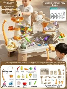 PALONG | Water Play Table Kids Toy 4 Wash Dishes