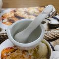 Mortar and Pestle Porcelain Medicine Grinding Bowl Chemical Laboratory Use. 