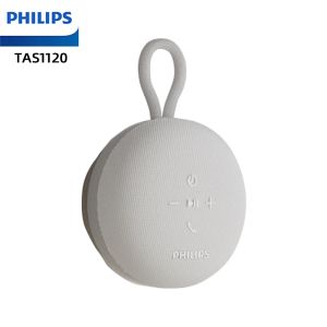 Philips TAS1120 Outdoor Portable Bluetooth Speacker Wireless 800mAh Bathroom Waterproof Indoor Subwoofer W/ Suction Cup Lanyard