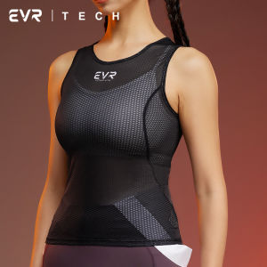 เสื้อกั๊กกีฬาสปอร์ต EVR แห้งเร็ว ระบายอากาศได้ดี สำหรับผู้หญิง ฤดูร้อน ปั่นจักรยาน ปั่นบนทางราบและทางเขา