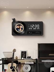 HAOJIUBUJIAN | Retro Creative Glowing Wall Clock with Perpetual Calendar