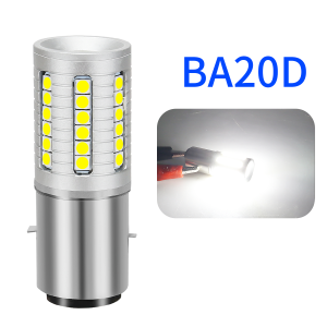KEVANLY 1 H4 H6 LED Xe Máy Đèn Pha Bóng Đèn P15D H6M BA20D Trắng Hi/Lo Chùm Tia Đèn Cho Xe Máy Xe Tay Ga 12V