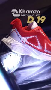 Sepatu Pria Sneakers Casual Khamzo D19 Terbaru Sepatu Cowok Kekinian Running Shoes