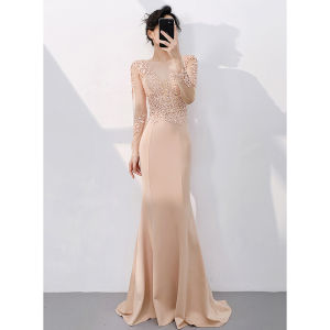 High-end Elegant Evening Dress Women