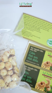 Set nguyên liệu sữa hạt: Cốm - Hạt sen - Hạt điều 115g