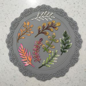 Fairy Lights Journal - READY STOCK/ art journaling/ scrapbook deco/ handmade die cut leaves