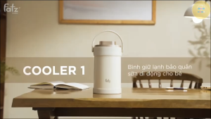 Bình Giữ Lạnh Bảo Quản Sữa Mẹ Di Động Fatz Baby COOLER 1 Giữ Ấm Thức Ăn Cho Bé - Dung Tích 2L