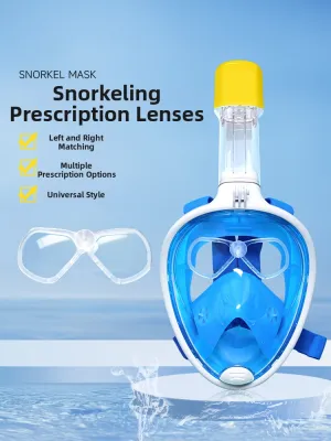 Tuban | Detachable Myopia Lenses Full Face Diving Mask