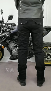 Quần giáp jean Motor JES-06 màu Đen - Thương hiệu Volero