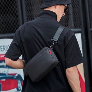 Men Nylon Crossbody Sling Bag Korean Korea Style Messenger Bag Small Trendy