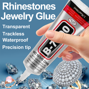 15/25/50/110 ml B-7000 Adhesive Universal Epoxy Repair Compound Liquid Glue for Mobile Phone Touchscreens Waterproof Jewelry Craft Adhesive Low-Odor Non-Clogging Design.