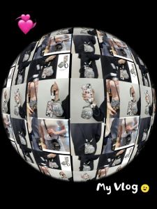 กระเป๋าเหรียญและกุญแจแฟชั่นสไตล์เกาหลี ดีไซน์หมี M ประดับหมุดสีสันสดใส