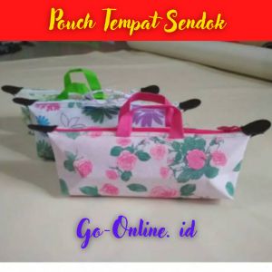 Tas Tempat Penyimpanan Sendok dan Garpu Tertutup Pouch Cover Sarung Sendok Gratis Ongkir COD