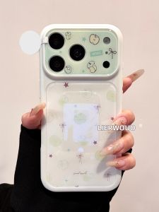 LIANGWU | Green Line Minimalist iPhone Case Full Lens Cover