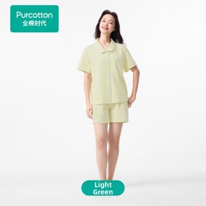 Purcotton | Antibacterial Cotton Couples Lounge Wear