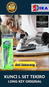 KUNCI L PANJANG SET 8 Pcs/ KUNCI L BAGUS SET TEKIRO HK-LS1200
