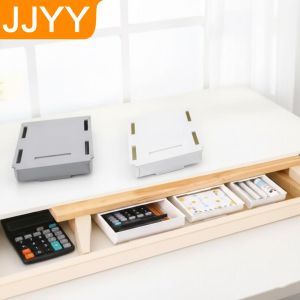 Wall Mounted Desk Organizer Storage Box Makeup Brush Holder Office Stationery Home Organizer Solution