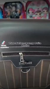 Tas Selempang Pria Mini Terbaru 2023 Bahan Kulit Sintetis Selempang Soren Polo Star - Ukuran 20cm x 16cm x 6,5cm - Tali Selempang Adjustable - Kompartemen Luas 4 Ruang (IMPORT)