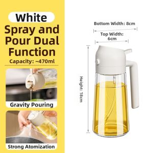 GIANXI | Leakproof Spraying Oil Bottle Glass Material Kitchen Utensil