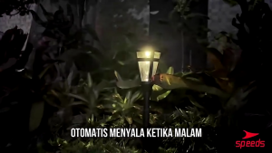 SPEEDS Lampu Taman Tenaga Matahari Lampu Tancap Lamp Hias Garden Lampu Taman Outdoor 202-1903C