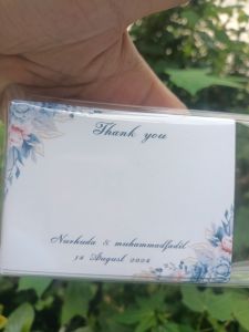 แผ่นรอง เทียนหอม   รองของชำร่วย ของระลึก 100แผ่น 120บาท