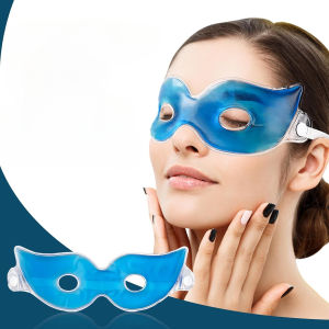 DUTRIEUX | Reusable Cooling Gel Eye Mask – Hot & Cold Compress Pads for Eye Relaxation & Soothing Comfort Ideal for Tired Eyes