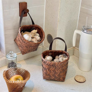 JIFANPAUL | Kitchen Storage Basket for Onions Garlic and Ginger