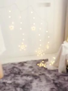 Thảm Lông Xù Nhuộm Chàm Trang Trí Nhà Hiện Đại Thảm Phòng Trẻ Em Thảm Chơi Cho Bé Thảm Bò Cho Bé Chất Liệu Polyester Êm Ái Chống Trơn Trượt Kích Thước Lớn