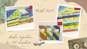 Buku Hard Cover Ekspedisi RIA 100 Lembar (1 Pcs)