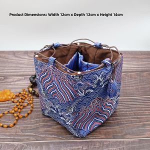 Large Size Tea Set Owner Cup Storage Bag Gift Bag Jewelry Small Cloth Bag Premium Quality Storage Pouches for Tea Accessories