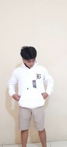 {Bayar di tempat} Hoodie Sweater Cowok font estetick Kekinian Bahan tebal Logo B Model THE BROTHERGOOD Size M L XL XXL