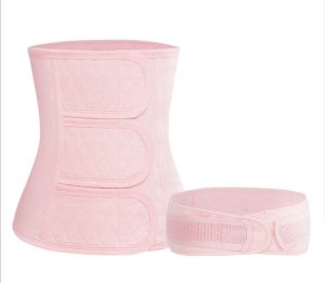 🇲🇾STOCK KL 2in1 Bengkung Ibu Cotton Mother Slim Fit Maternity Pregnant Post Partum Corset Belly Supporting Belt Shapewear