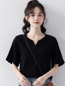 French Design Simple Loose T Shirt