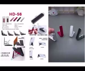 Holder Phone Hp HD56 Stand Holder Tipis Simple Clip Mini Holder Universal Tempel